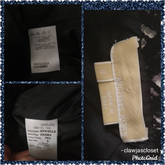 Michael Kors Collection Wool Mod Dress - Picture 8 of 8